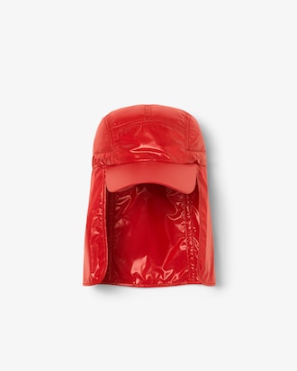 Runway Glossy Taffeta Sahara Cap