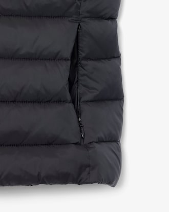 Water-Repellent Quilted Down Vest