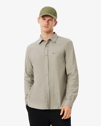 Camisa De Algod&oacute;n De Corte Regular
