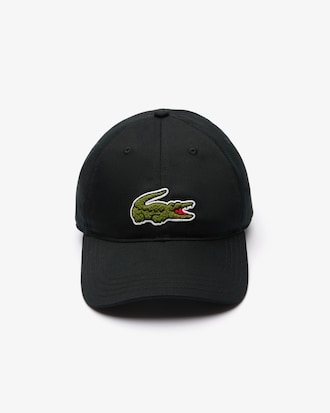 Unisex Crocodile Badge Cotton Twill Cap