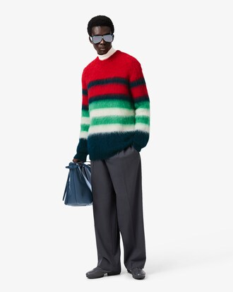 Runway Straight Fit Tailored Jacquard Pants