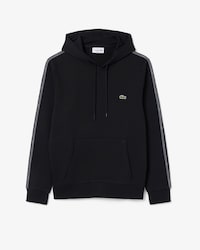 Logo Stripe Zipped Hoodie