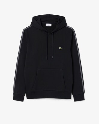 Logo Stripe Zipped Hoodie