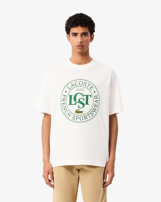 Men's Loose Fit Heavy Cotton Printed T-Shirt