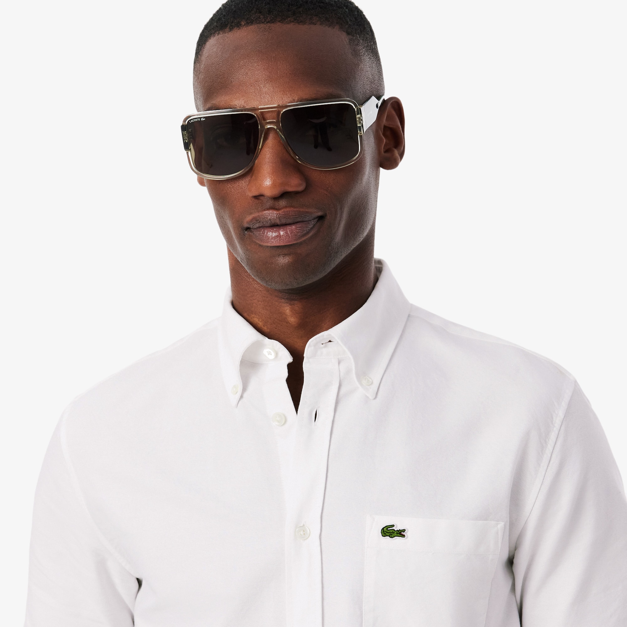 Men's Regular Fit Short Sleeve Oxford Shirt - Button Down Shirts