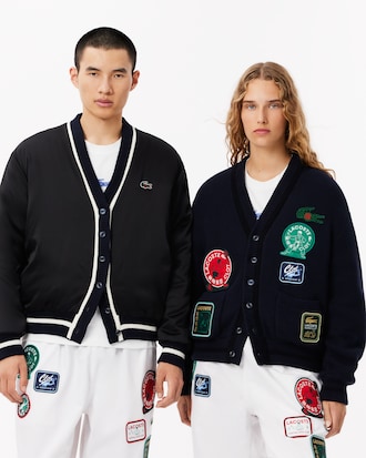 Lacoste x CLOT Cotton Cashmere Reversible Cardigan