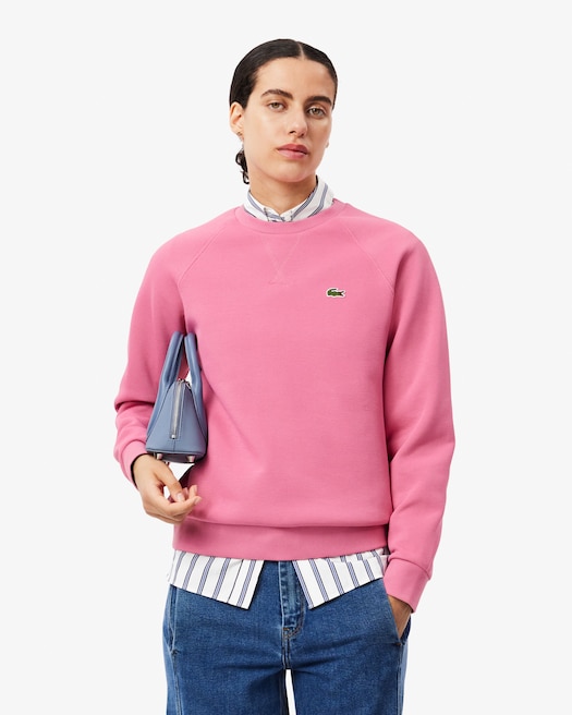 Women's Crew Neck Piqu&eacute; Sweatshirt