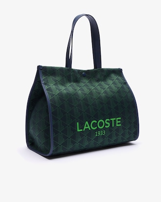 Large Heritage Print Jacquard Tote