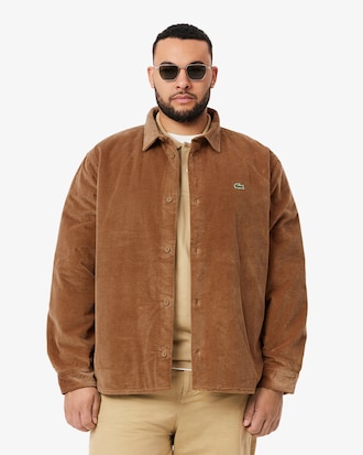 Sobrecamisa oversize de pana