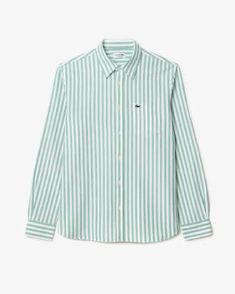 Men's Regular Fit Striped Oxford Shirt