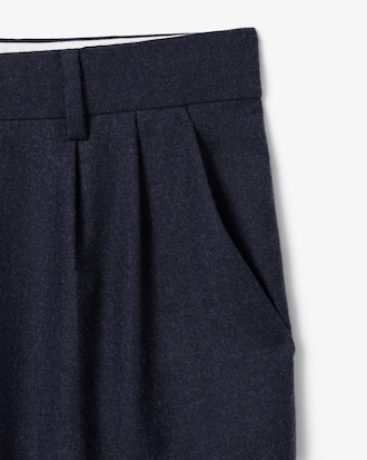 Men's Straight Fit Felted Wool Pants