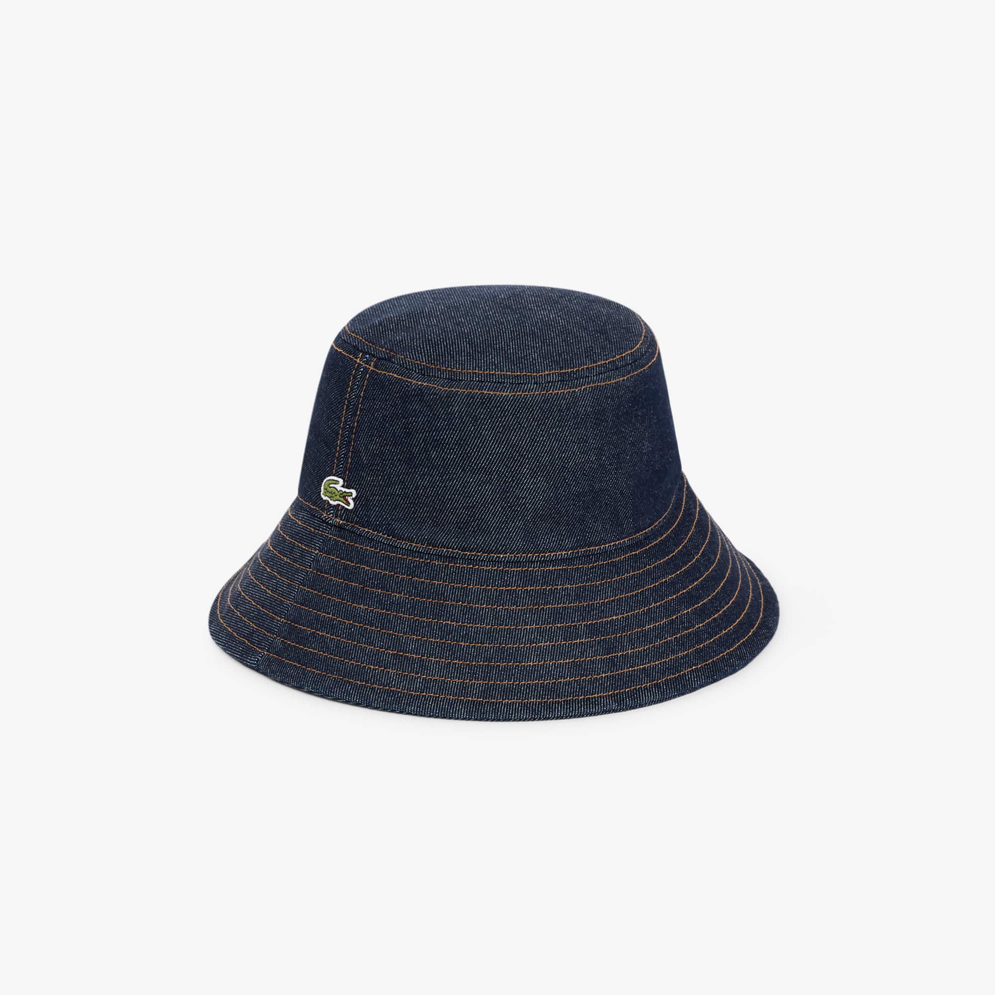 Cotton Denim Bucket Hat