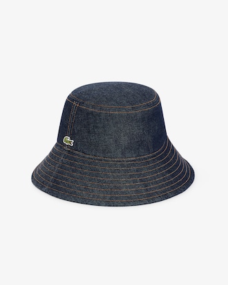 Cotton Denim Bucket Hat