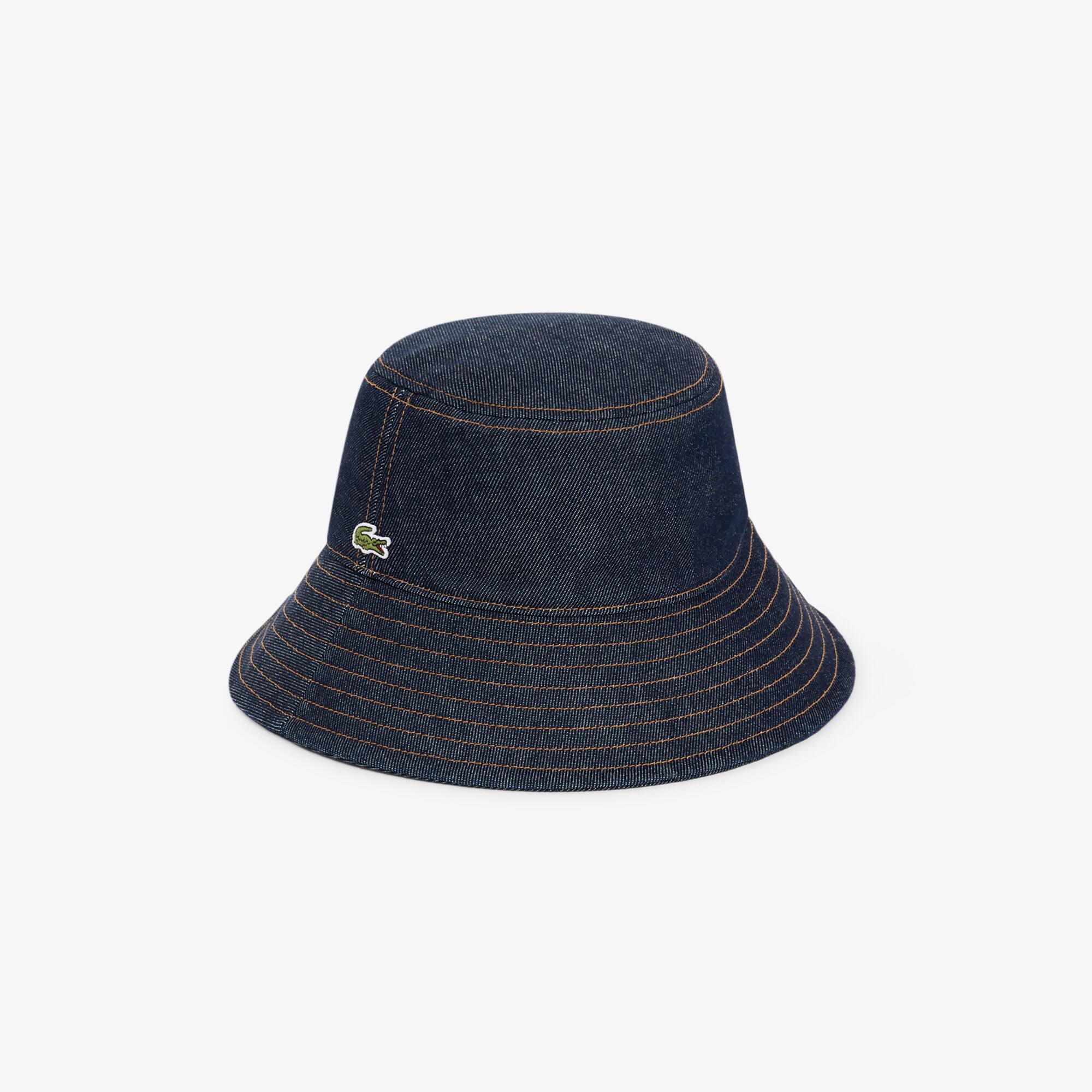 Cotton Denim Bucket Hat