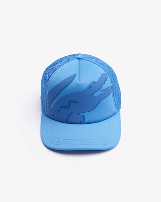 Casquette unisexe en n&eacute;opr&egrave;ne et r&eacute;sille avec crocodile imprim&eacute;