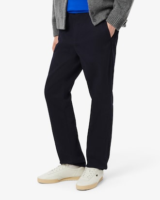 Men's Regular Fit Corduroy Chino Pants