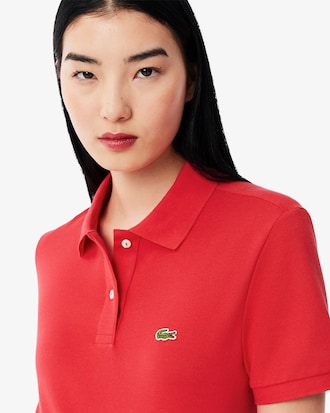 Women's Regular Fit Supple Petit Piqu&eacute; Polo
