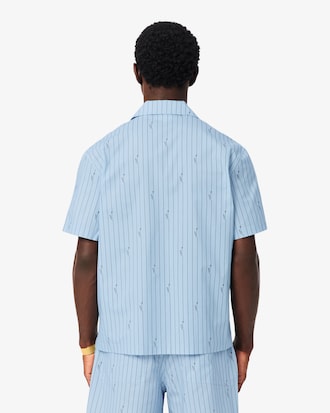 Relaxed Fit Print Twill Shirt