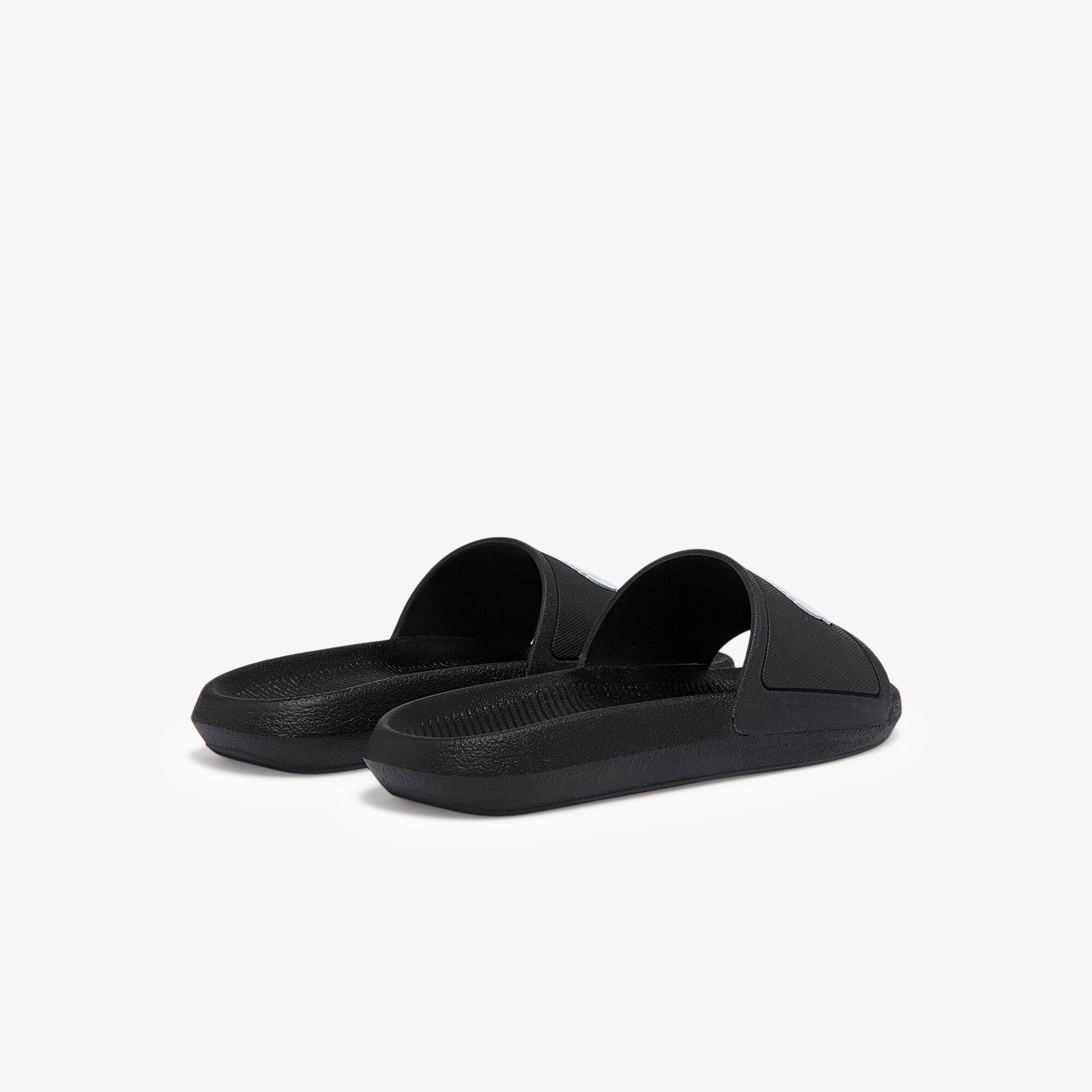 Women's Croco Rubber Slides | LACOSTE