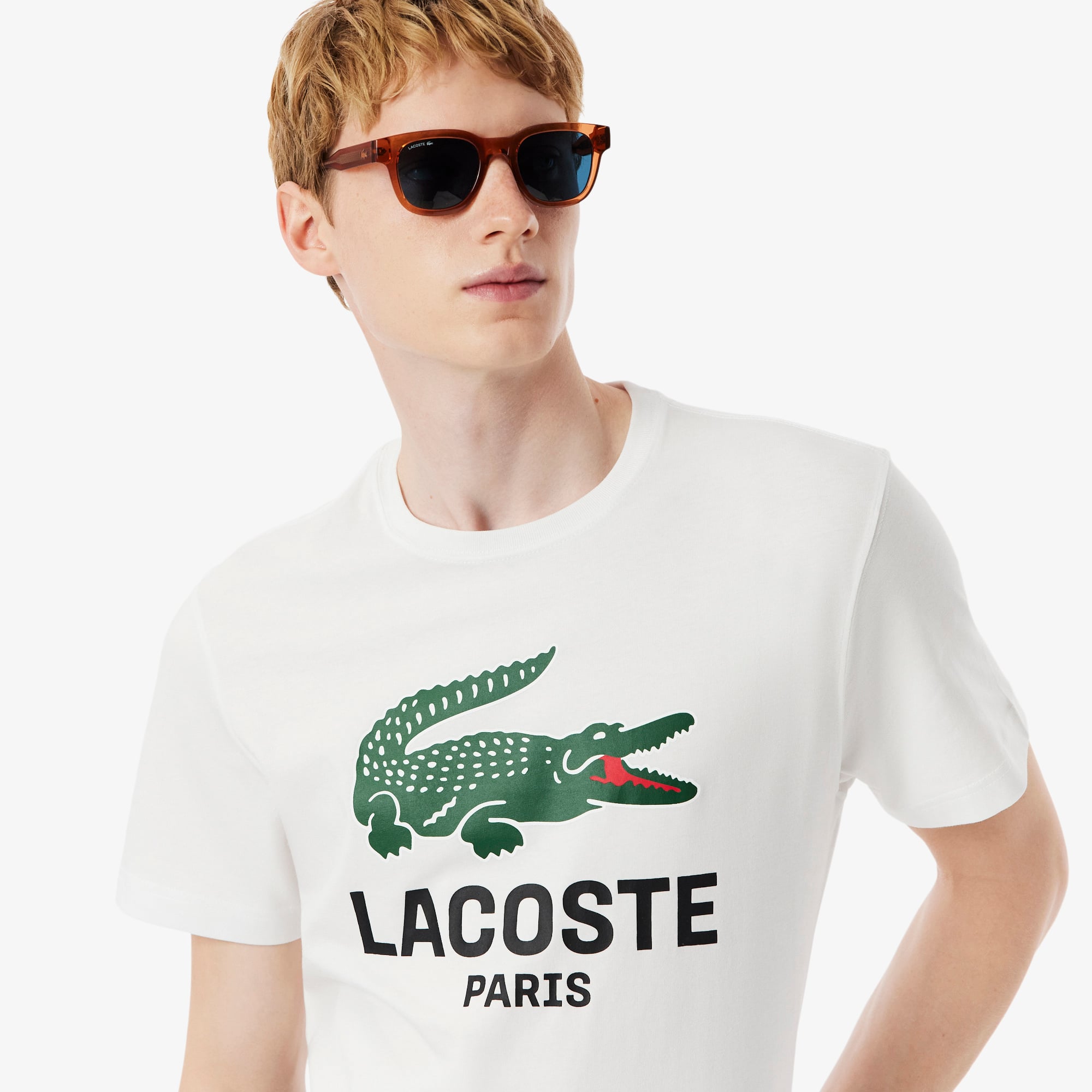 Men's Printed Cotton T-Shirt - All Men's Clothing - New In