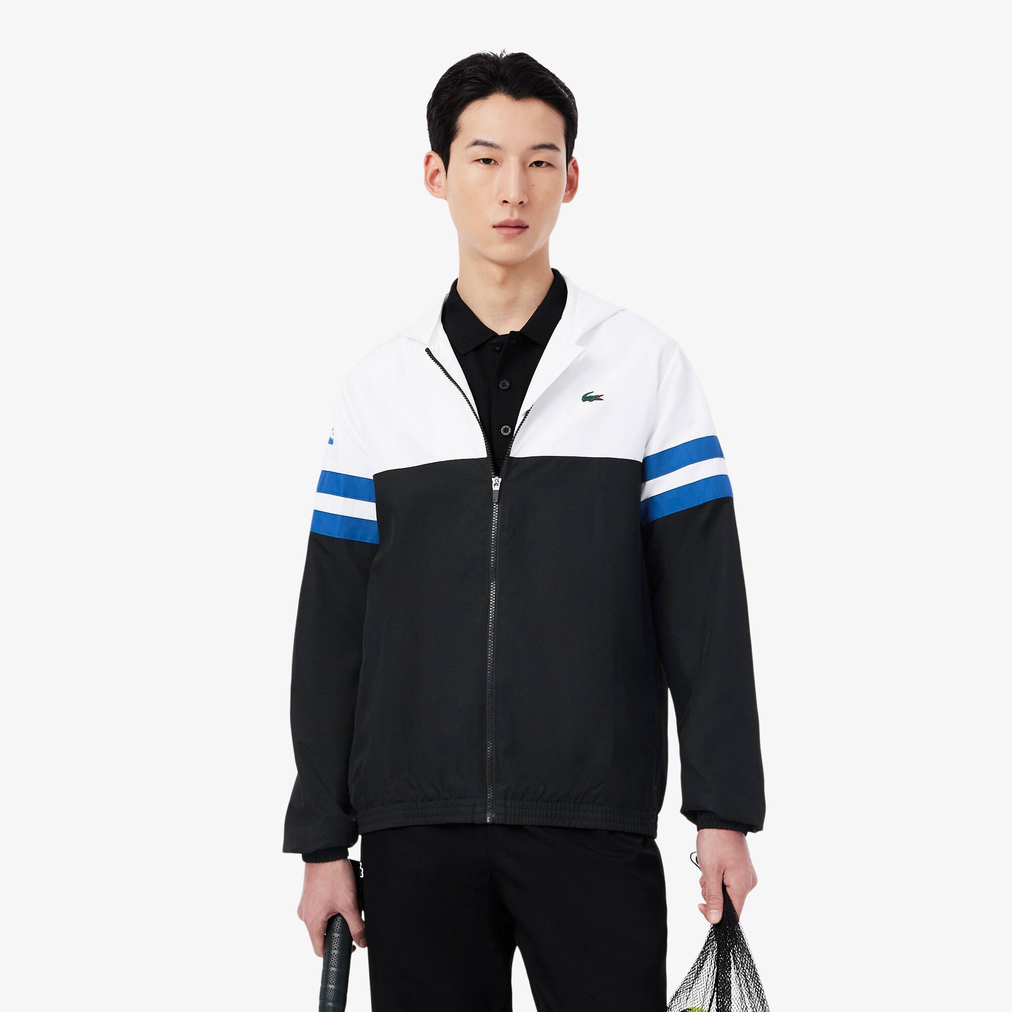 Men's Tennis Water-Repellent Hooded Jacket