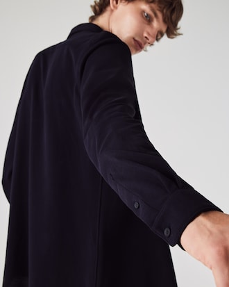 Men's Slim Fit Solid Organic Cotton Shirt