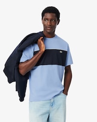 T-shirt color-block coton