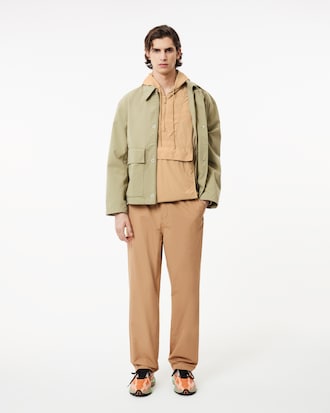 Men's Lightweight Water-Repellent Hooded Jacket