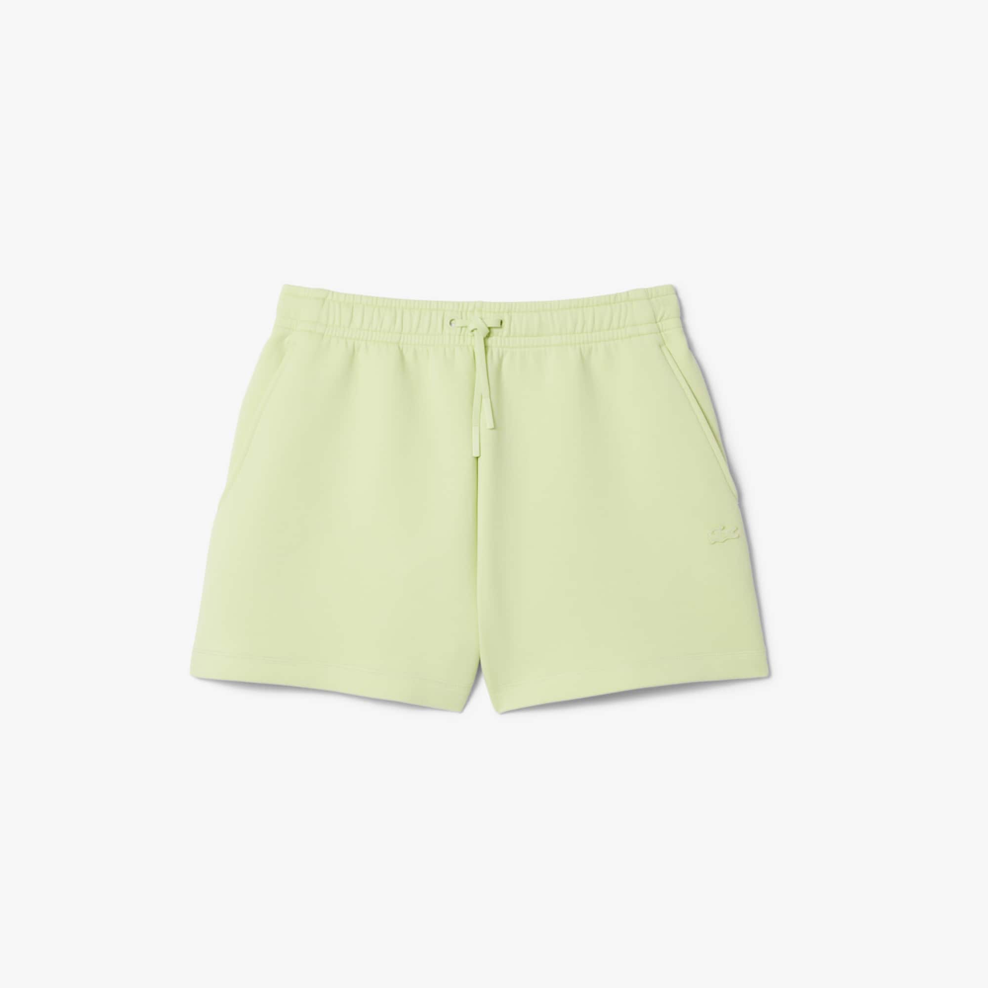 W Face Zip Shorts (lime cream) Lサイズ Double Face Jersey Shorts - Shorts & Skirts - New In 2026 | Lacoste