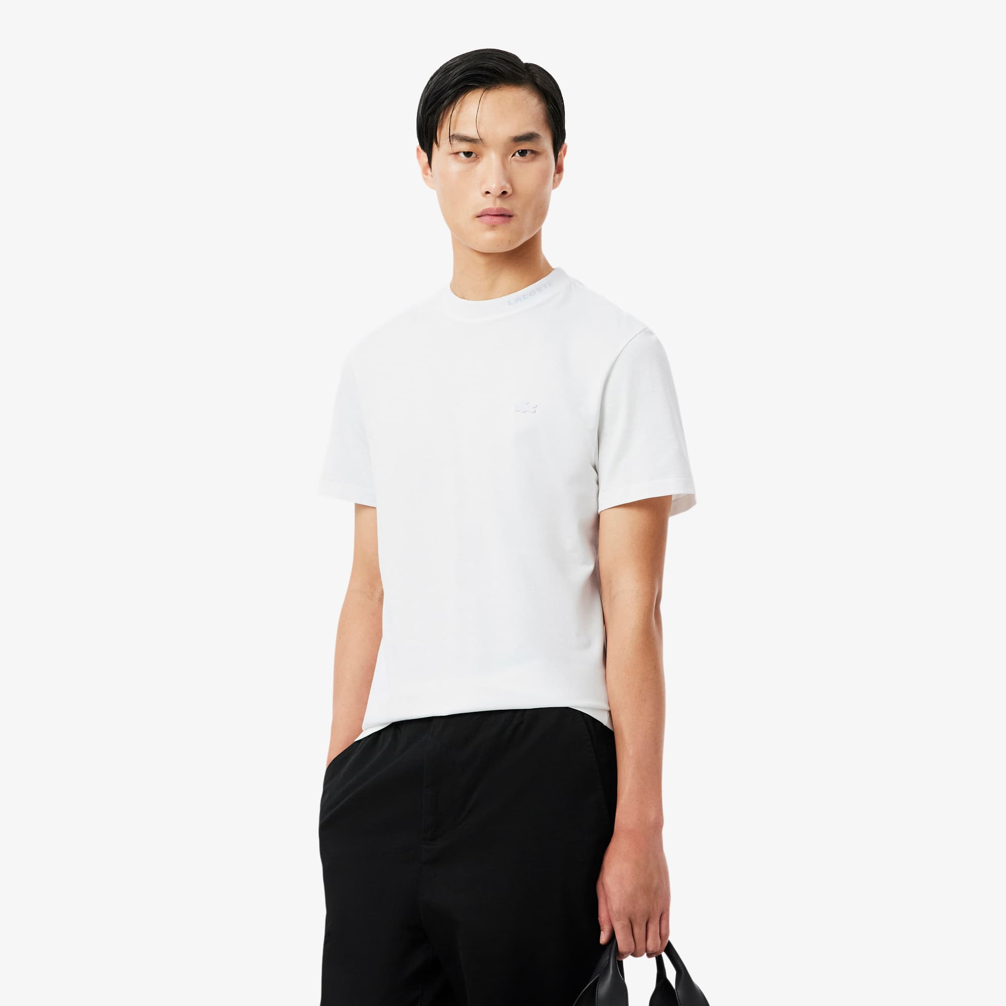 Branded Piqué T-Shirt - Organic Cotton - New In 2026 | Lacoste