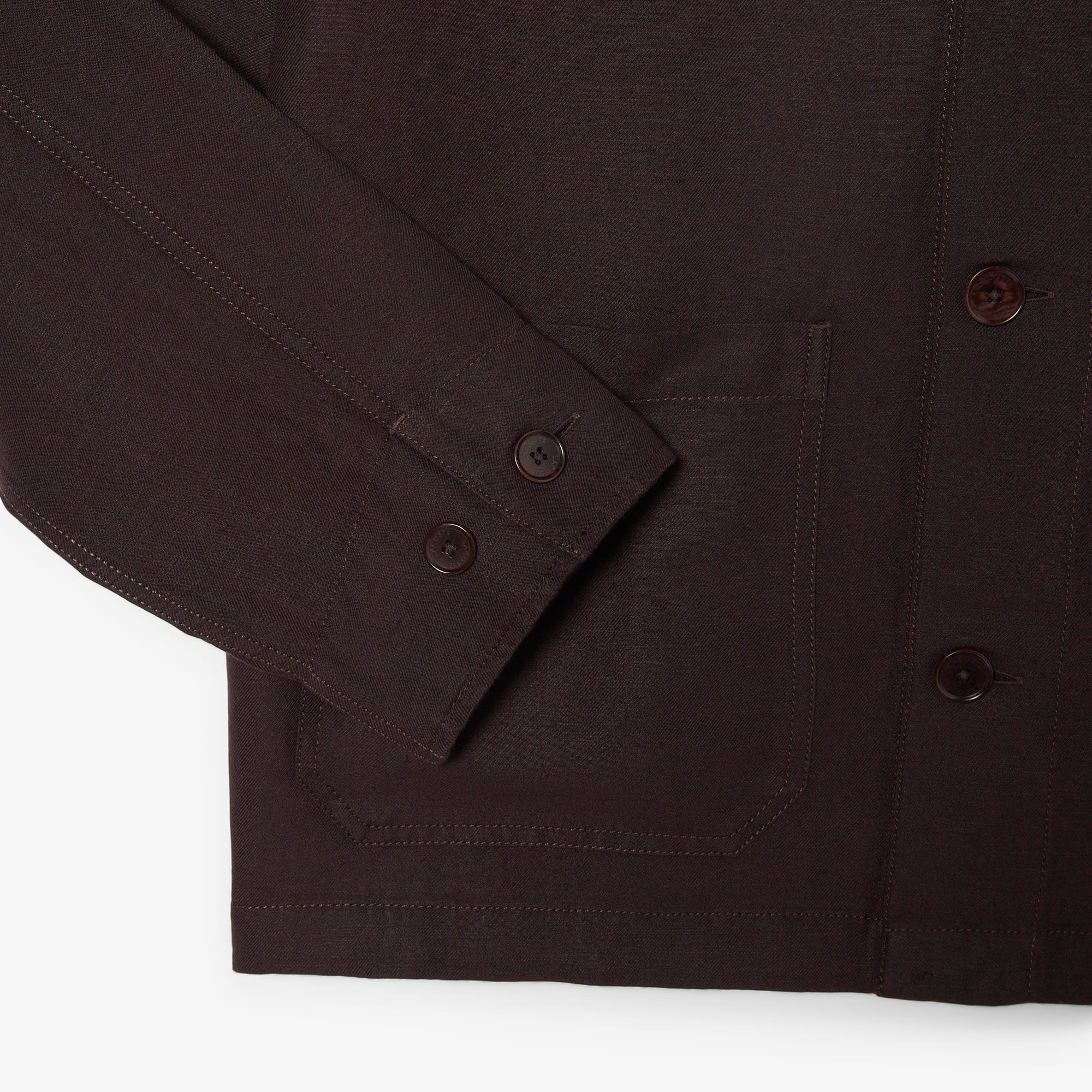 Linen Blend Overshirt