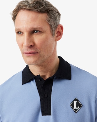 French Made Classic Fit Badge Polo Shirt