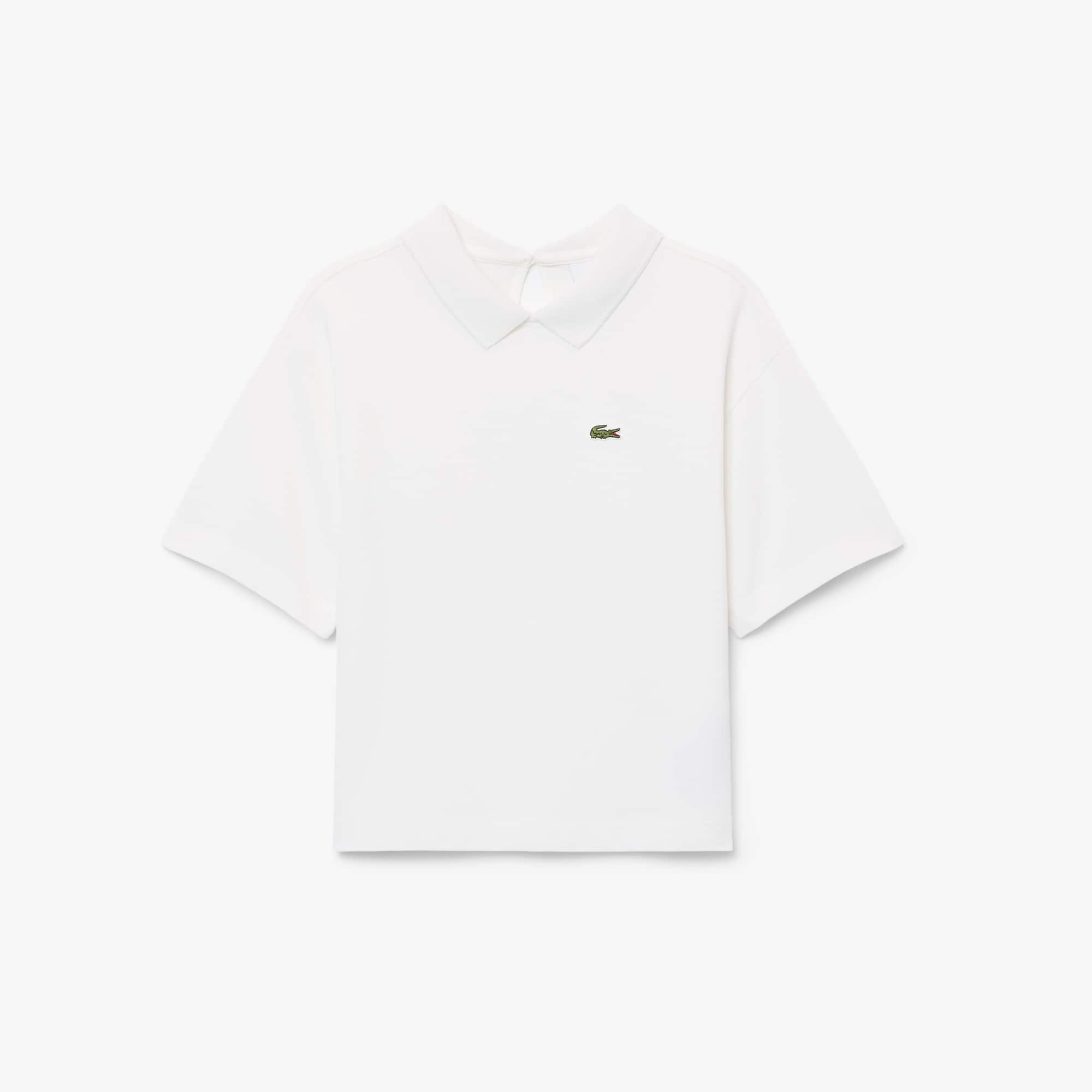 Lacoste Double Face Piqué Polo Shirt - 14 Years In White