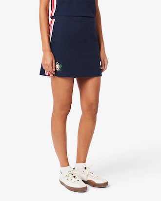 Falda Para Mujer Made In France En Piqu&eacute; Texturizado