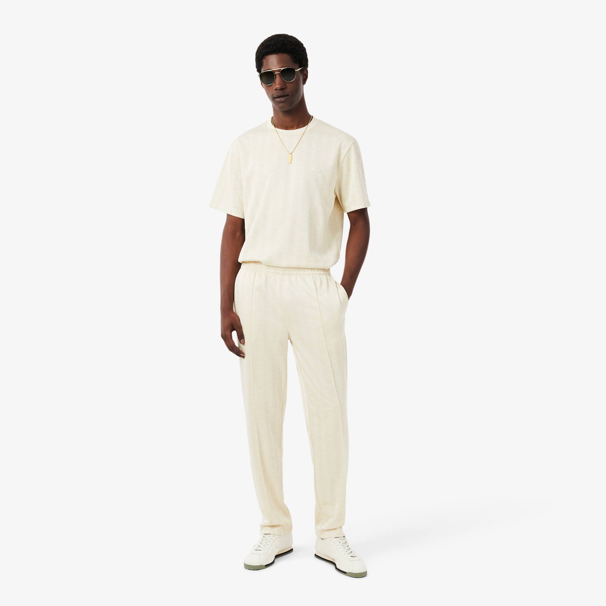 Monogram Jacquard T-shirt - T-shirts - New In 2026 | Lacoste