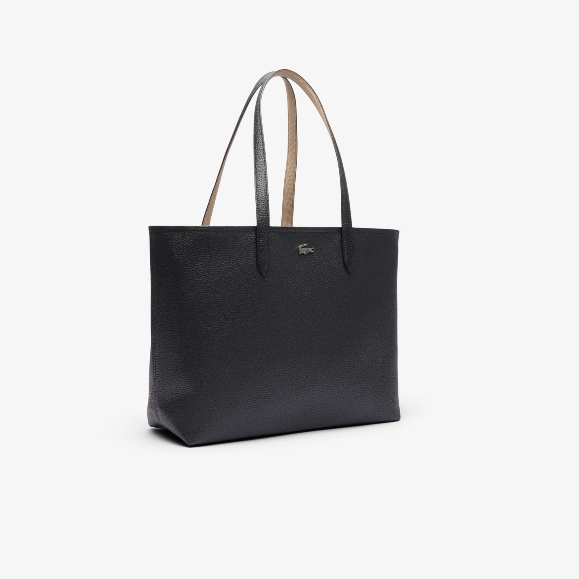★LACOSTE★ Women Anna Horizontal Top Zipper Shopper Bag Bla Women's Anna Zip Tote - Bags - New In 2025 | Lacoste