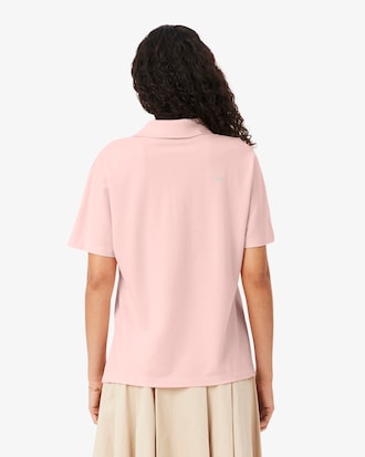 Women's Relaxed Fit Piqu&eacute; Polo