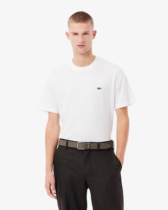 Grained Leather Belt