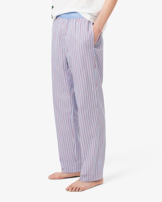Striped Poplin Pajama Pants
