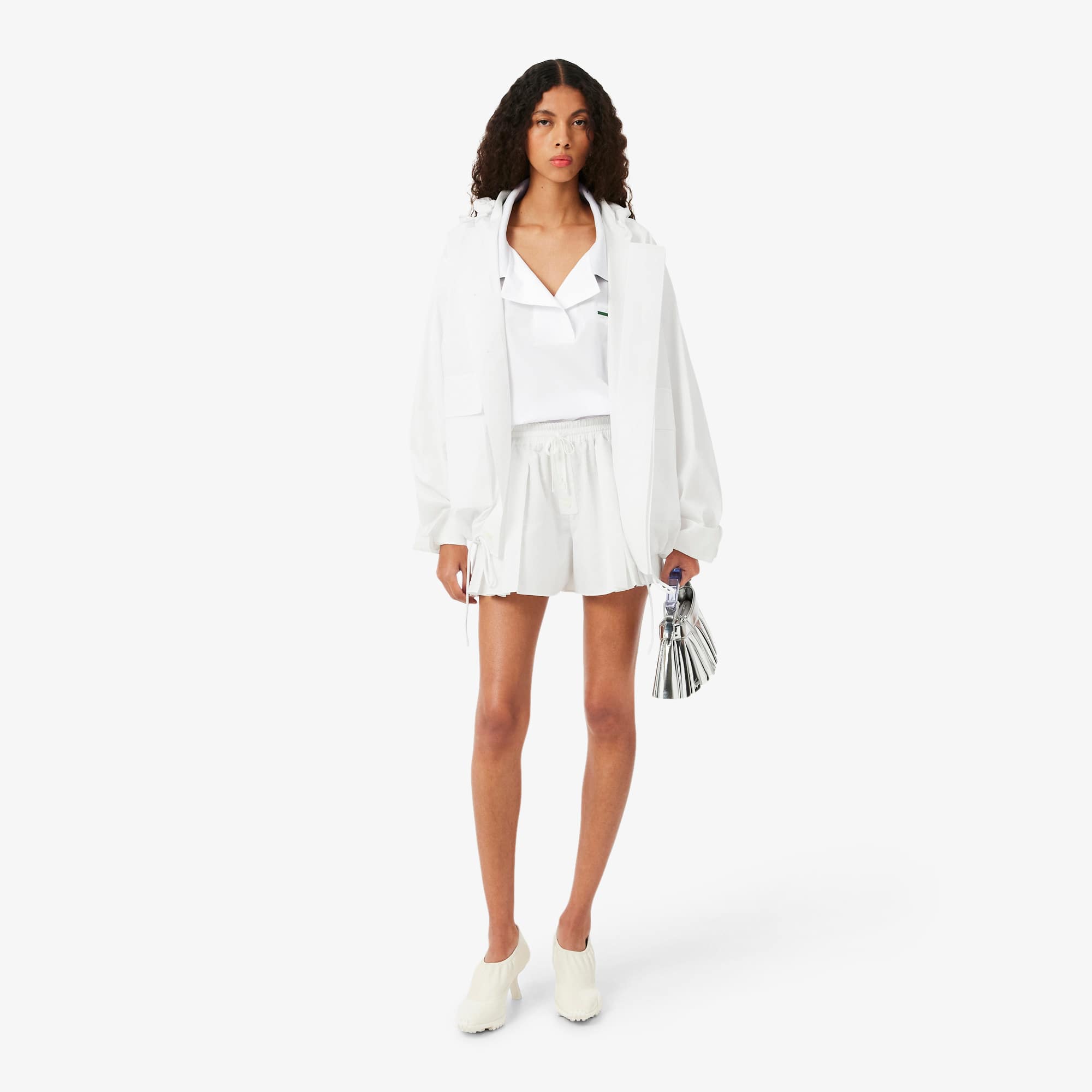 Runway Logo Collar Oversized Popover Shirt - undefined - New In