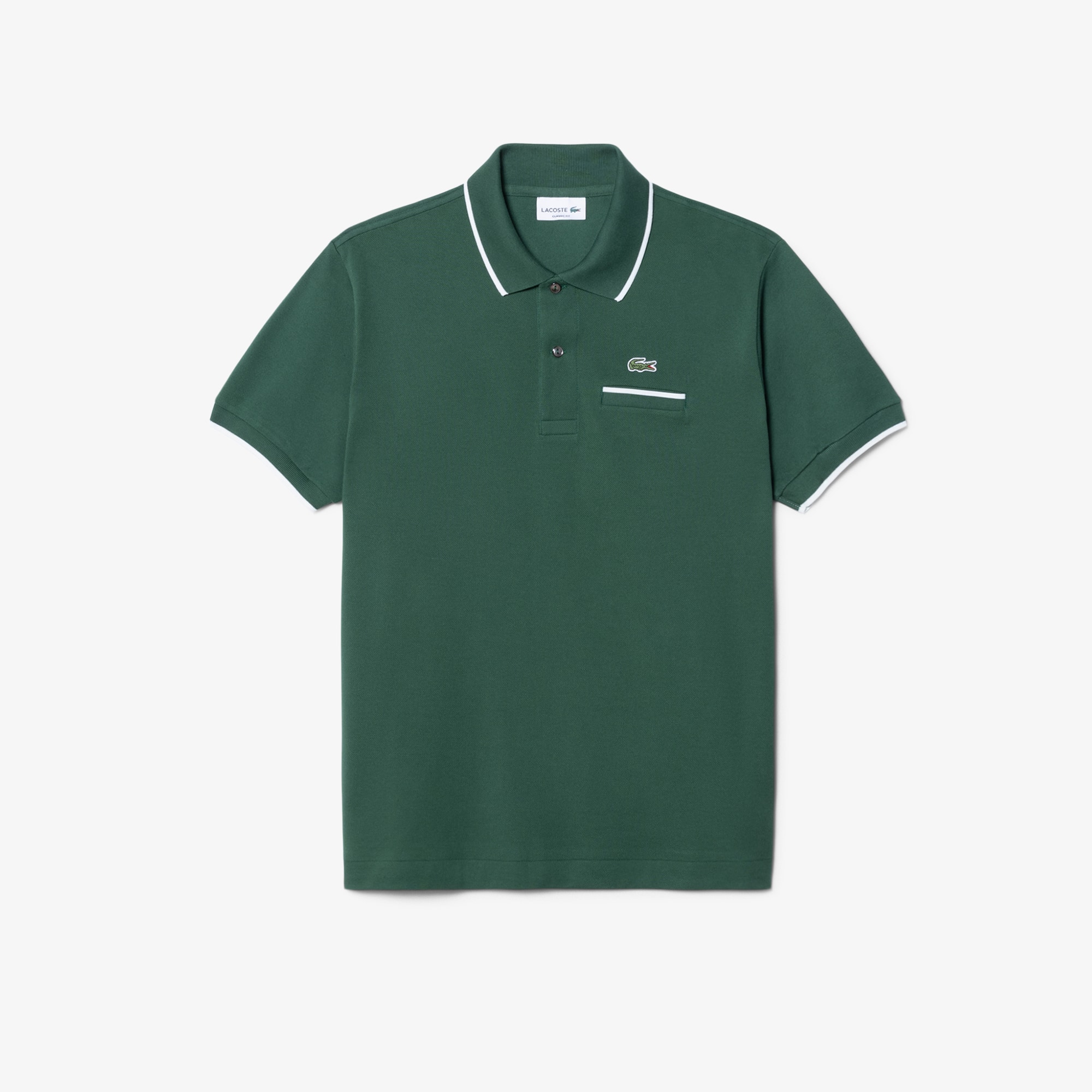Men's Classic Fit Pocket Accent L.12.12 Polo - Polo Shirts - New