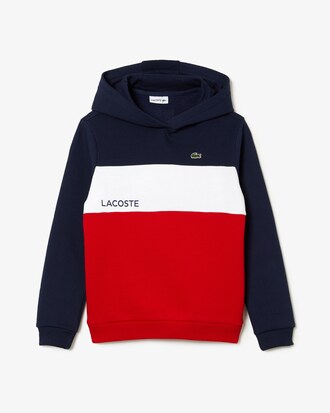 Suet&eacute;r en color block para ni&ntilde;os