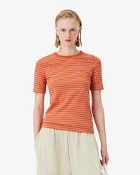 T-shirt jersey ray&eacute; D&eacute;fil&eacute;