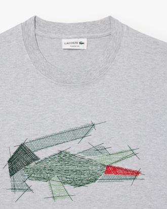 Men's Heavy Cotton Crocodile Graphic T-Shirt
