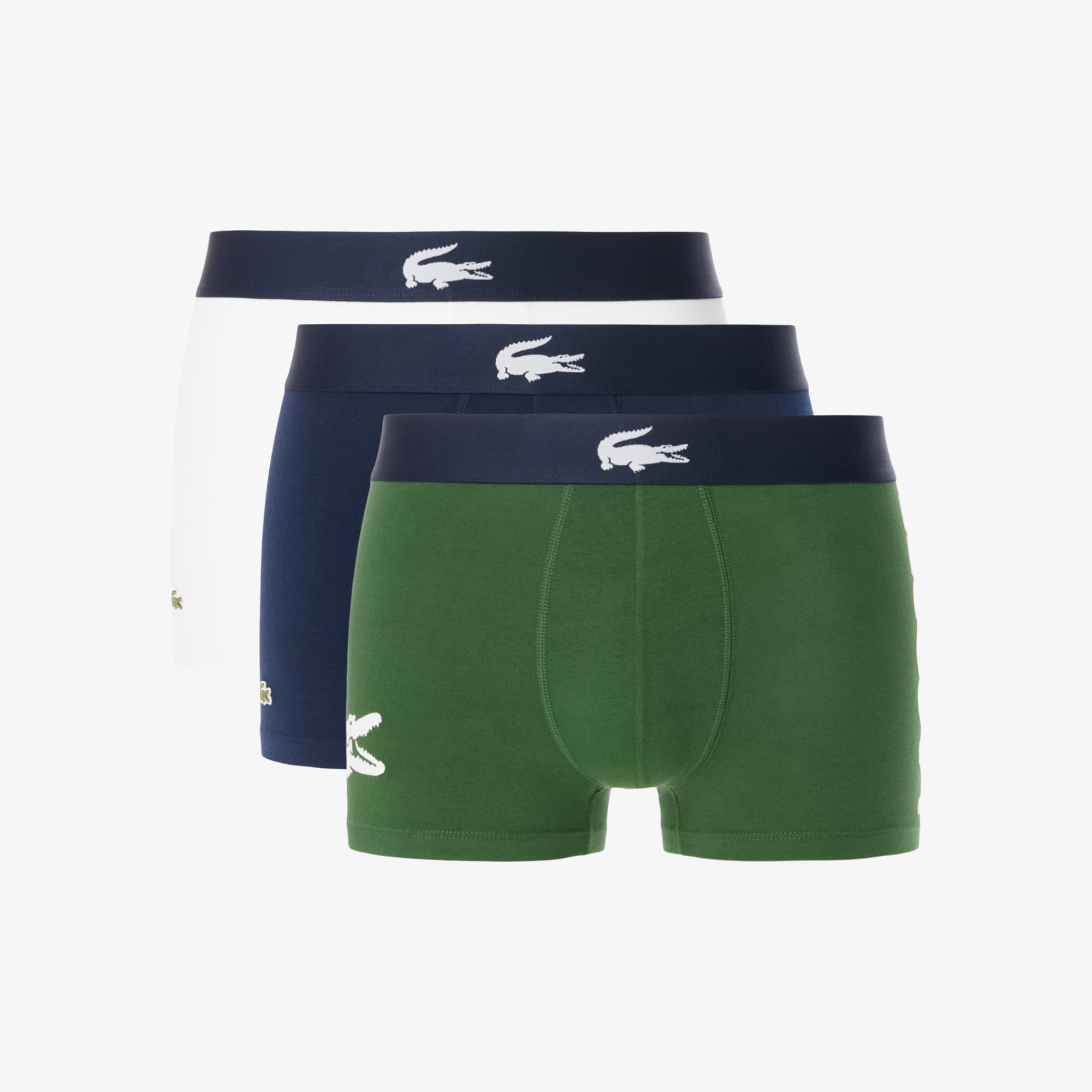 Men's 3-Pack Stretch Cotton Trunks - Underwear & Loungewear - New
