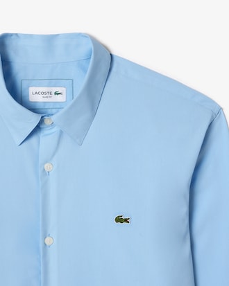 Men's Slim Fit Stretch Poplin Shirt