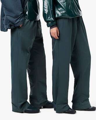 Runway Loose Fit Glossy Joggers