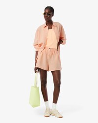 Oversized Linen Blend Shirt