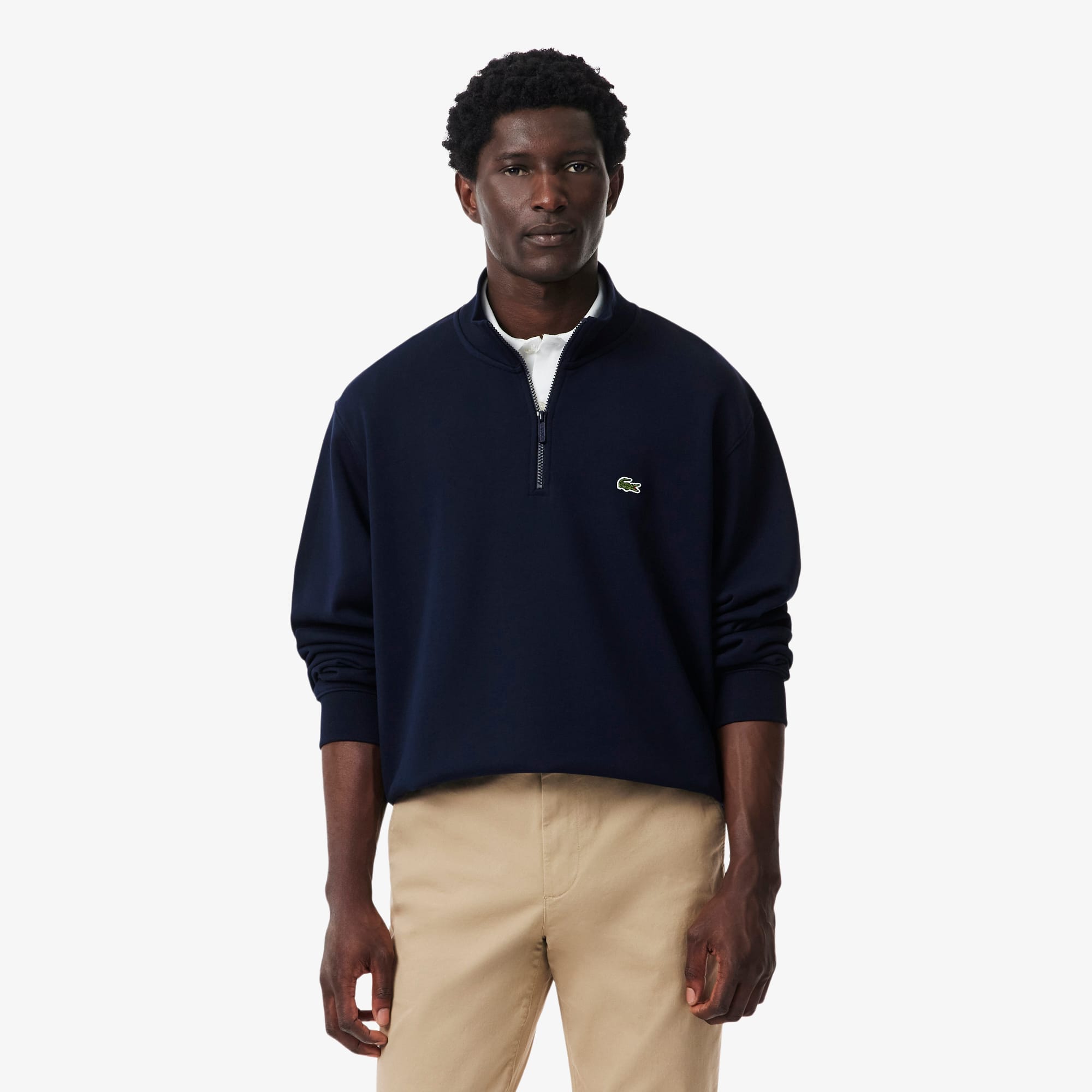 Men's Zip-Up Fleece Sweatshirt - Sweaters & Sweatshirts - New In