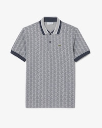 Polo Monogram de Corte Cl&aacute;sico para Hombre